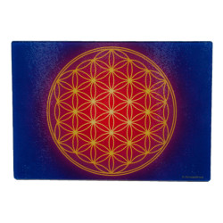 Energieplatte Blume des Lebens antik