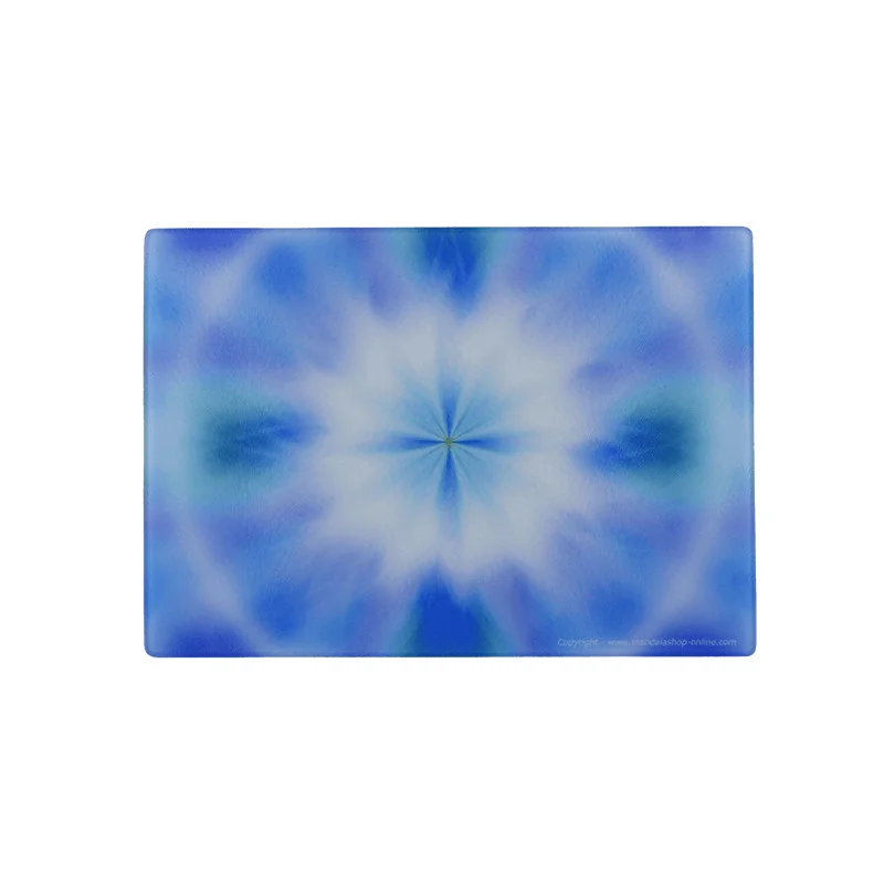 Placa energizante rectangular Mandala la paz de la mente