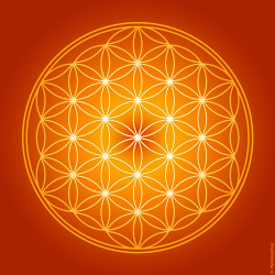 Quadro Fiore della Vita (7 colori tra cui scegliere)