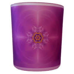 Candle holder mandala of Authenticity