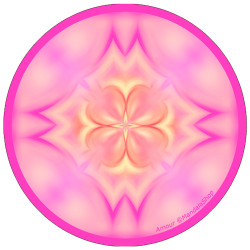 Mandala del disco armonizzante dell'amore