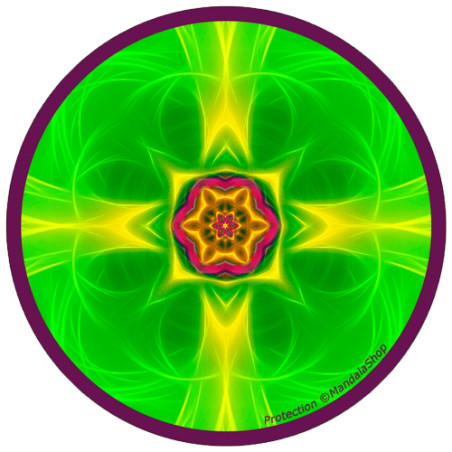 Disque harmonisant Mandala de la Protection