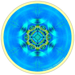 Mandala del disco armonizador de la conciencia