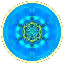harmonising disk Mandala of Consciousness