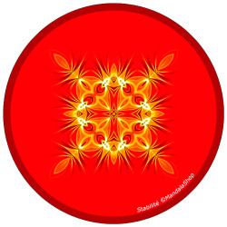 Mandala del disco armonizzante della stabilità