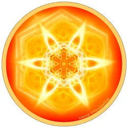 Disco armonizzante Mandala della Volontà