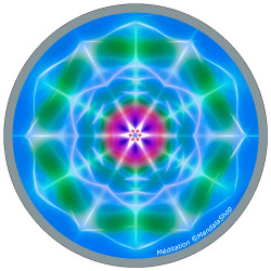 Disque harmonisant Mandala de la Méditation