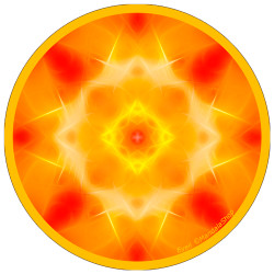 Mandala del disco armonizzante del risveglio