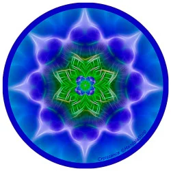 harmonising disk Mandala of Growth