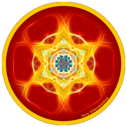 harmonising disk Mandala of Earth