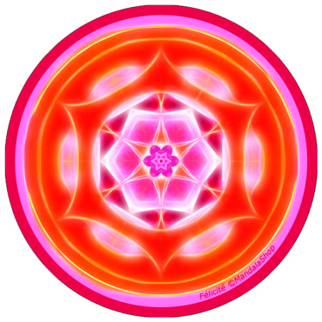 Disque harmonisant Mandala de la Félicité