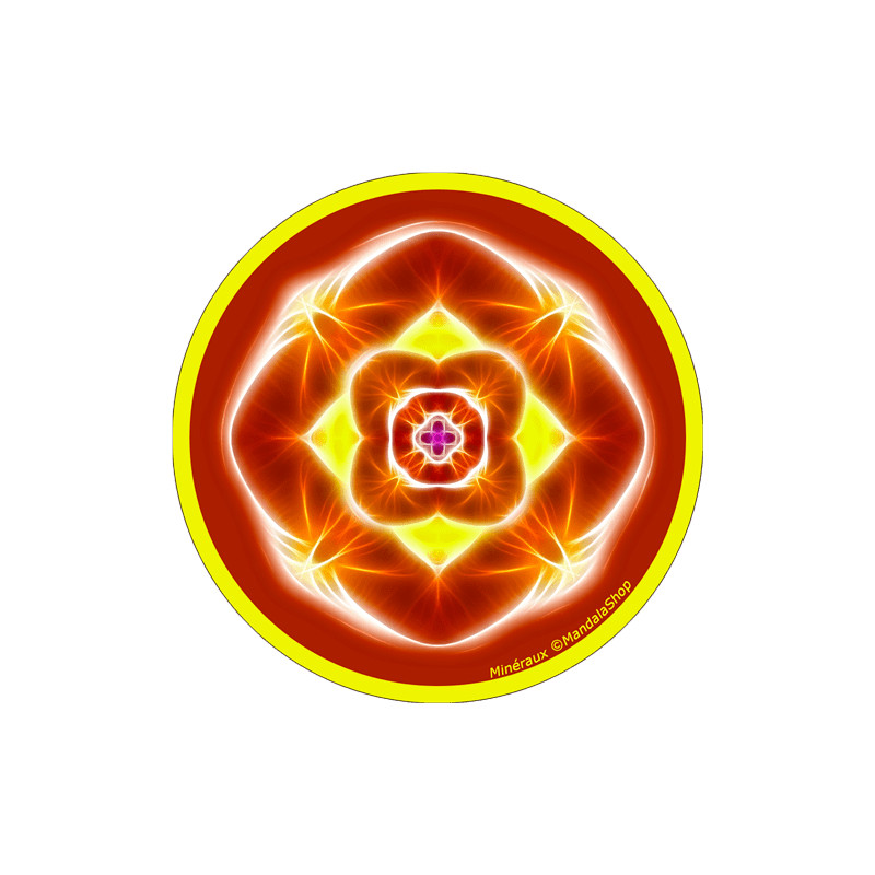 Disque harmonisant Mandala des Minéraux