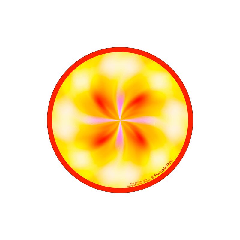 Disco armonizzante Mandala della visione giusta