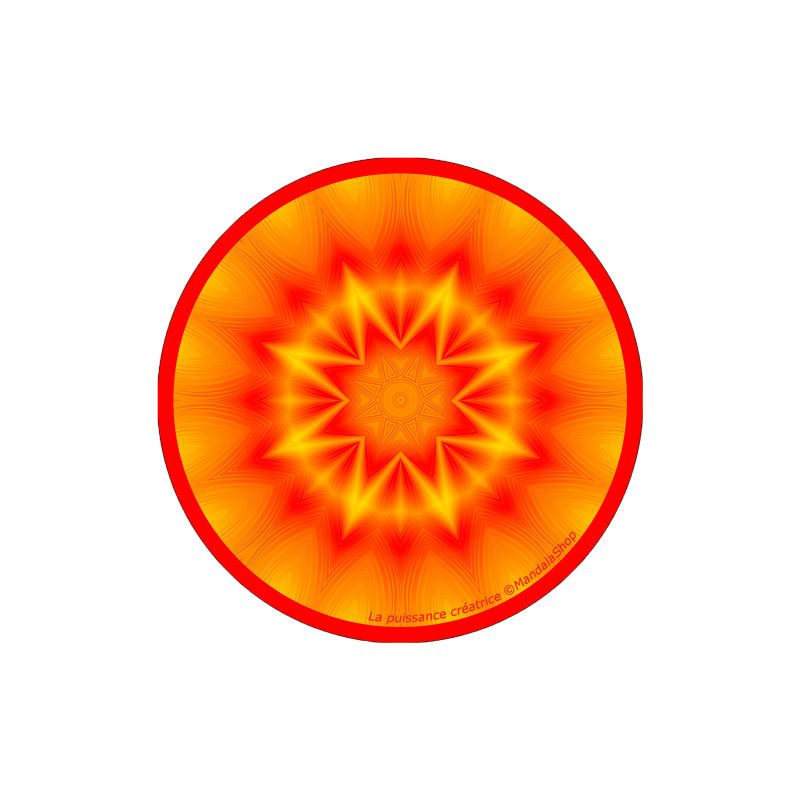 harmonising disk Mandala of Creative Power