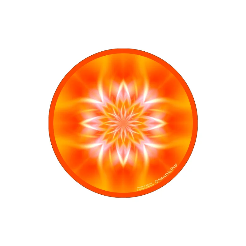Disco armonizzante Mandala che accende la Luce interiore