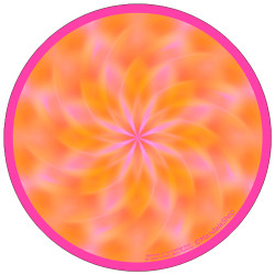 Disco Mandala Armonizador para la limpieza de los cuerpos sutiles