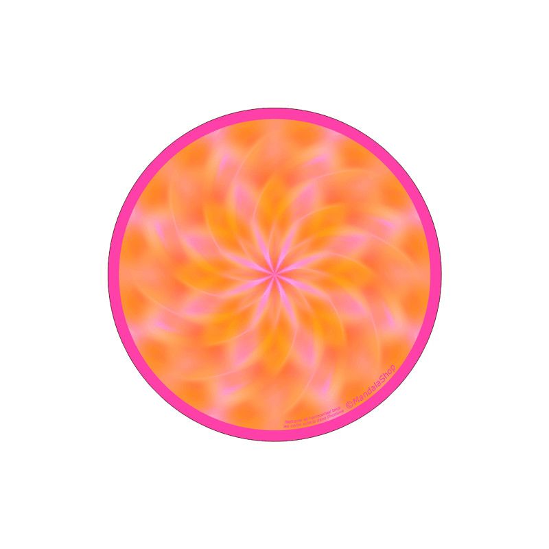 Disco armonizador Mandala para la limpieza de los cuerpos sutiles
