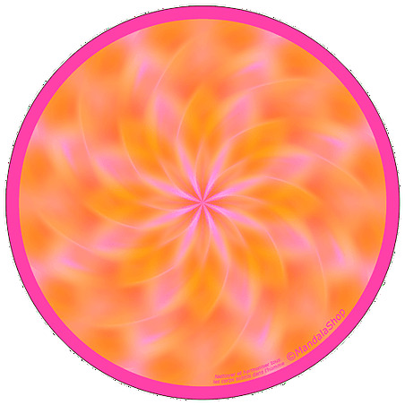 Harmonisierende Mandala-Scheibe zur Reinigung der subtilen Körper