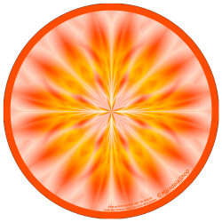 harmonising disk Mandala Being Genuine