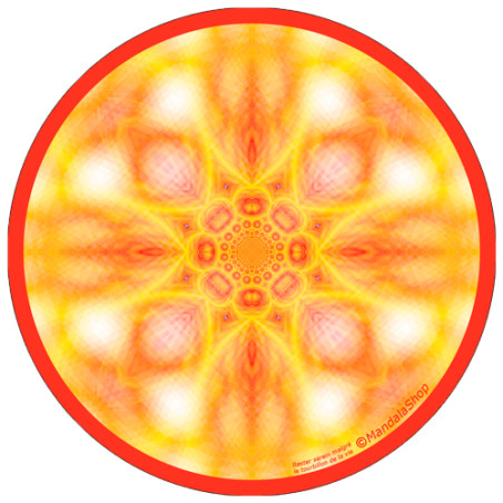 harmonising disk Mandala Remaining serene