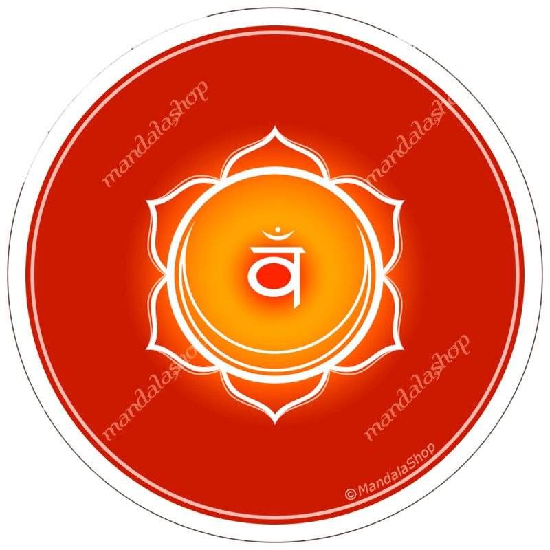 Harmonisierungsdisk Indisches Chakra Orange