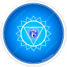Harmonisierungsdisk Indisches Chakra blau