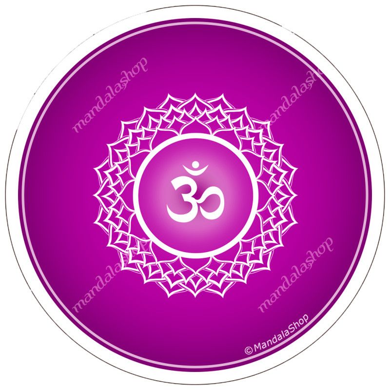 Harmonisierungsdisk Indisches Chakra violett