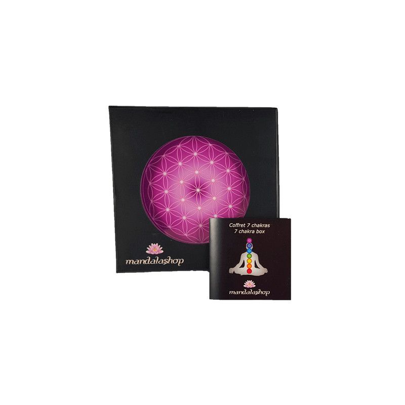 Set 7 Chakren Blume des Lebens
