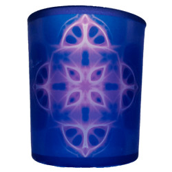 Mistero mandala vaso candela