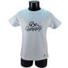 Kinder-T-Shirt Be Happy