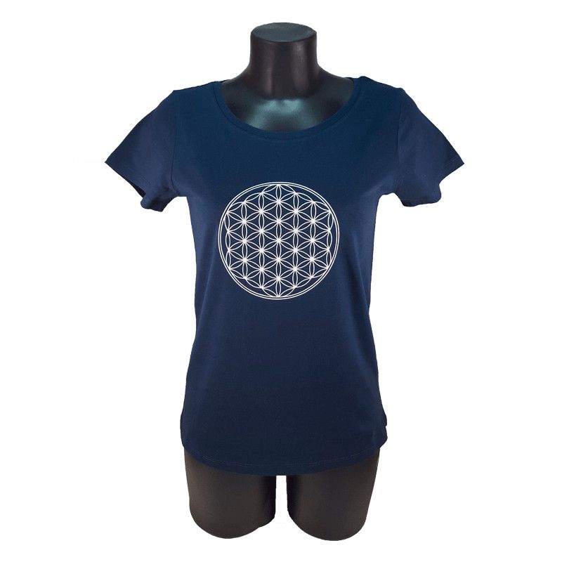 T-Shirt Blume des Lebens Frau