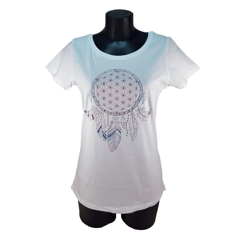 T-Shirt Blume des Lebens Traumfängerin Frau