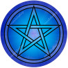 Round mouse pad Pentacle