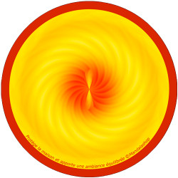 Disco armonizador Mandala Protege la casa y crea una atmósfera equilibrada