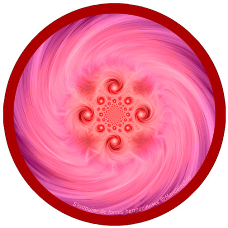 Disco armonizzante Mandala per circondarsi di forze armoniose