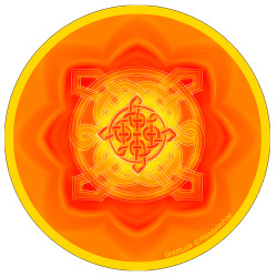 Harmonising disk Mandala of Gratitude
