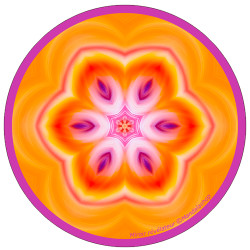 Harmonising disk Mandala of Revealing Mirror