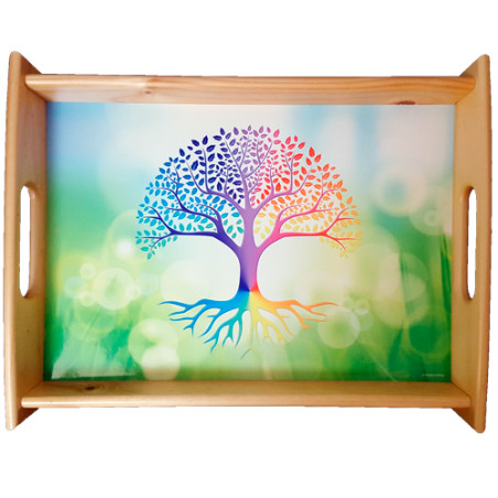 Large serving tray Tree of Life