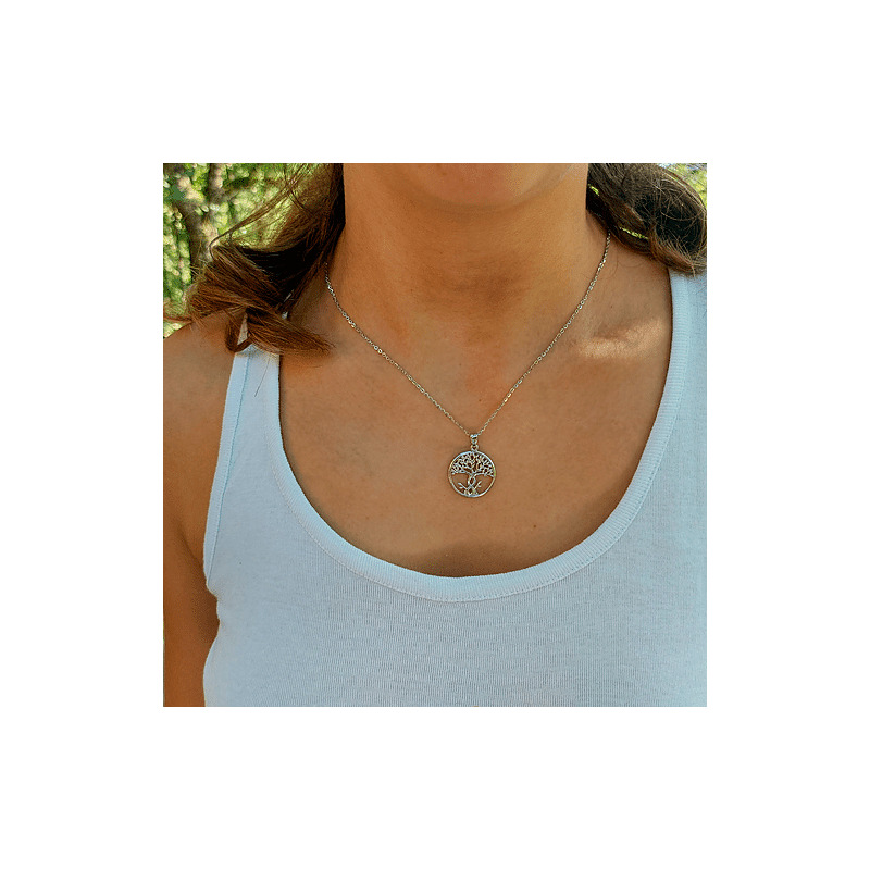 Tree of Life Silver Pendant – Sterling 925