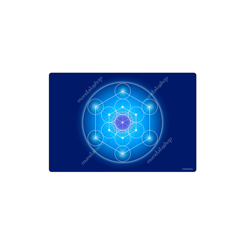 Alfombra armonizadora del cubo azul de Metatrón
