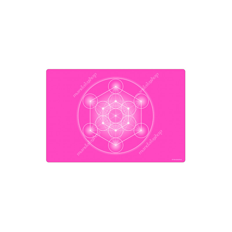 Armonizar el cubo de Metatron rosa