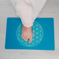 Tapis harmonisant Cube de Métatron 7 rayons