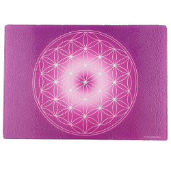 Placa energizante Flor de la Vida (a elegir entre 7 colores)