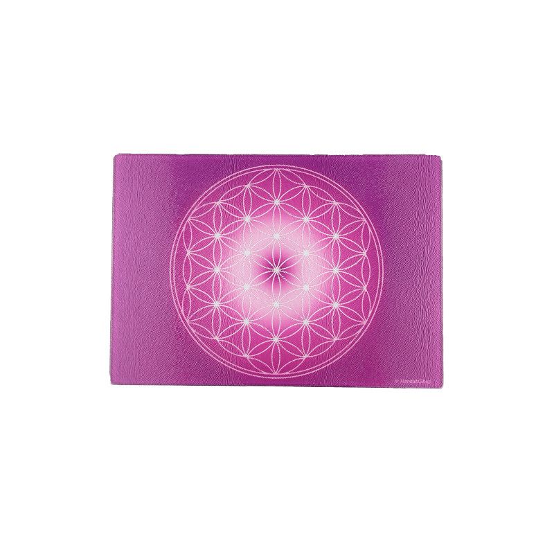 Placa energizante Flor de la Vida (a elegir entre 7 colores)