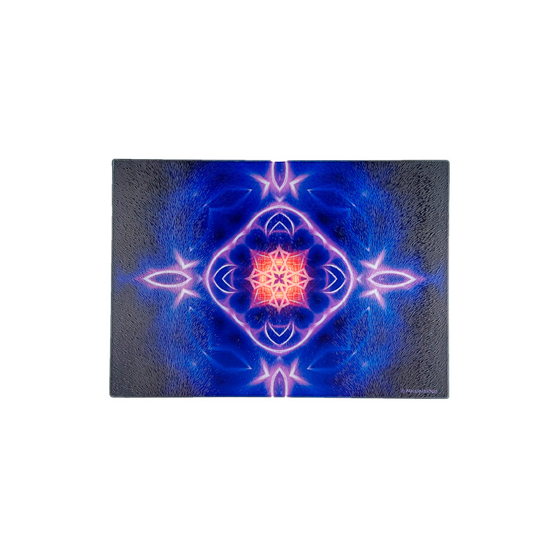 Piastra energizzante rettangolare Mandala del viaggio interiore