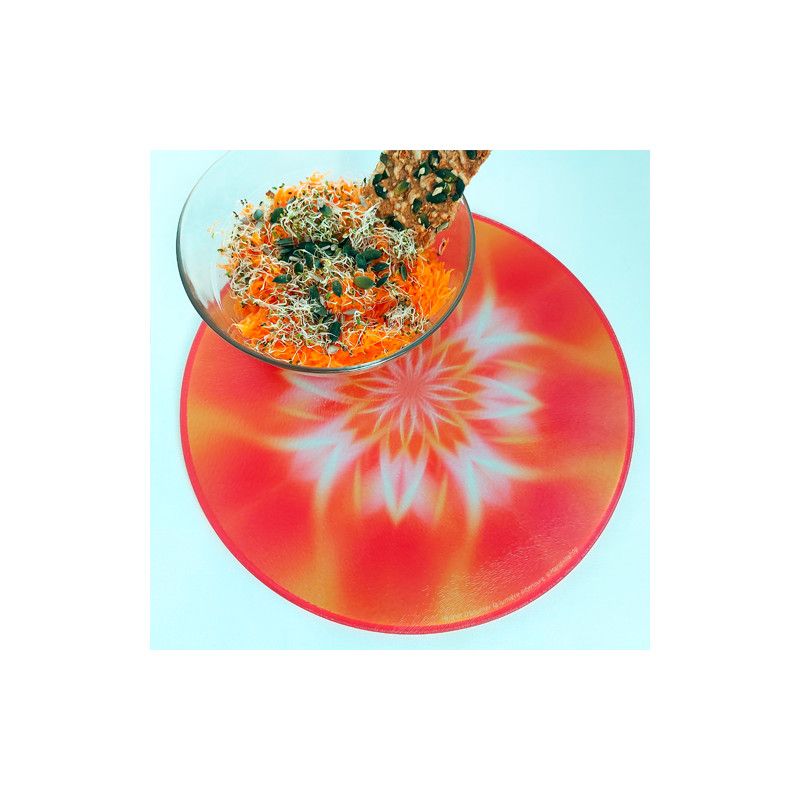 Round Energising Plate Mandala that enables the kindling of the inner light