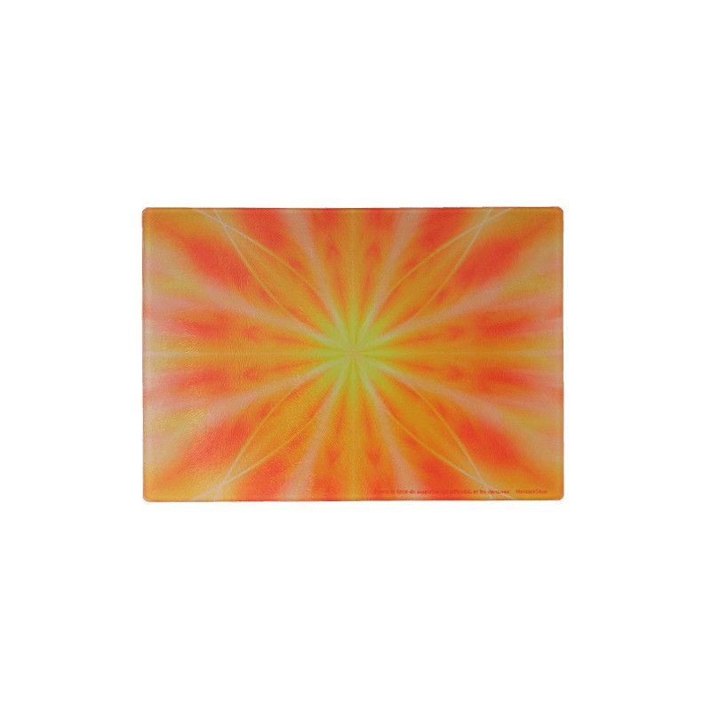 Energising plate Mandala that gives the strength to endure difficulties and trials