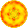 Harmonisierungsdisk Wahrnehmung der Realität erweckt