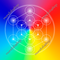 Bild Metatron-Würfel 7 Strahlen