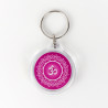 Schlüsselanhänger Om (Aum) indisches Chakra